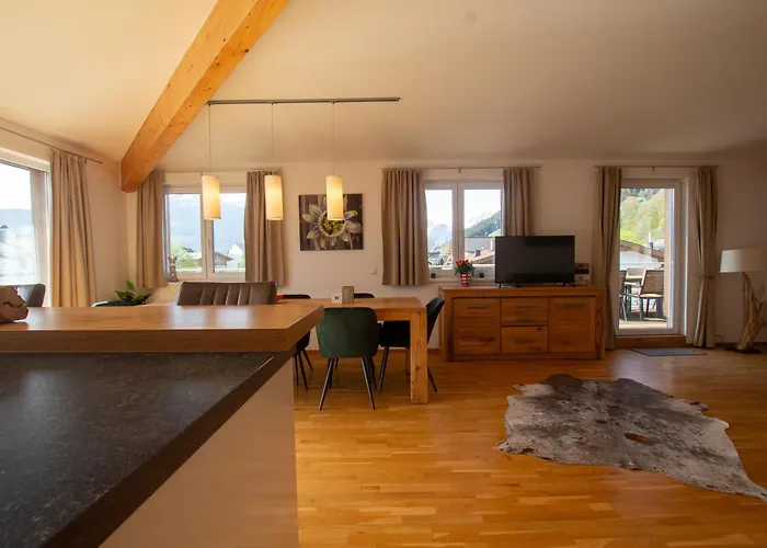 Penthouse Schmetterling Mit Dachterrasse Lägenhet